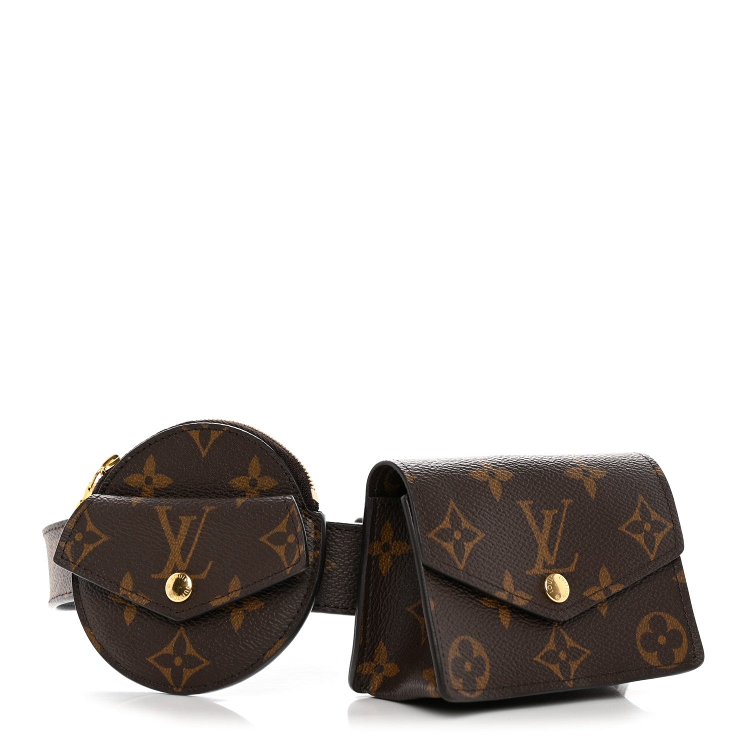 Louis Vuitton Monogram 30mm Daily Multi Pocket Belt 70/28 1 of 9