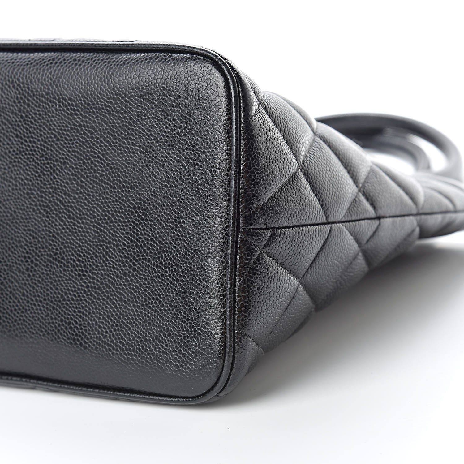 Chanel Caviar Quilted Medallion Tote Black 10 of 11