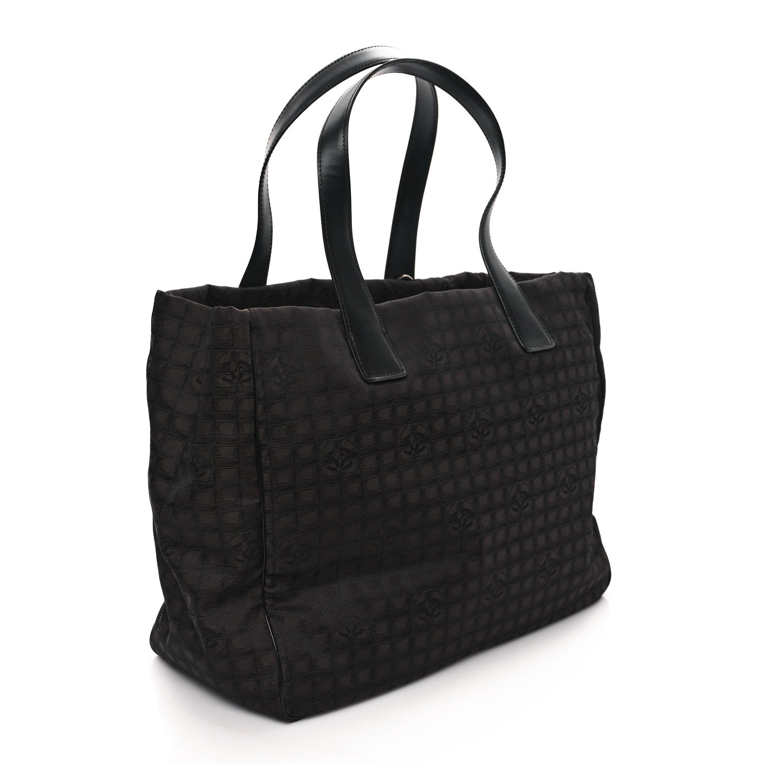 Chanel Nylon Travel Convertible Tote Black 3 of 11