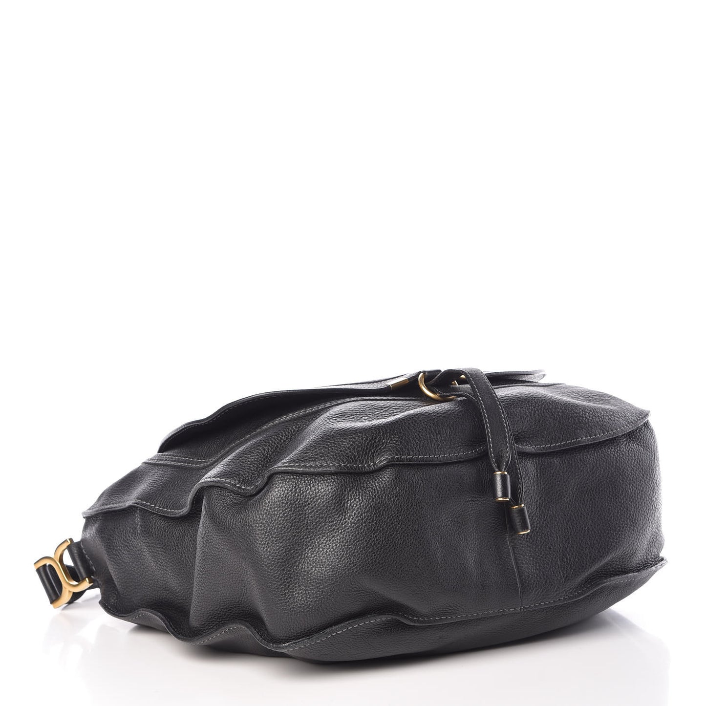 Calfskin Large Marcie Hobo Black