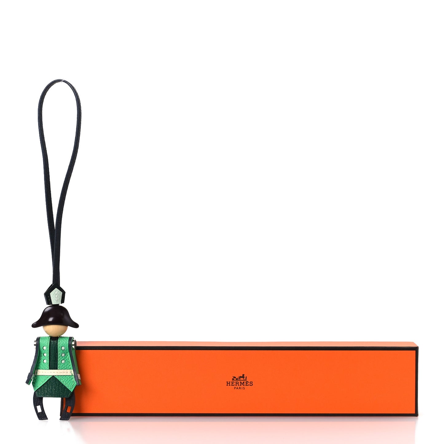 Epsom Chevre Mysore Artificer Bag Charm Ardoise Rouge Sellier Vert Moyen Vert Comics Nata Vert Peppermint