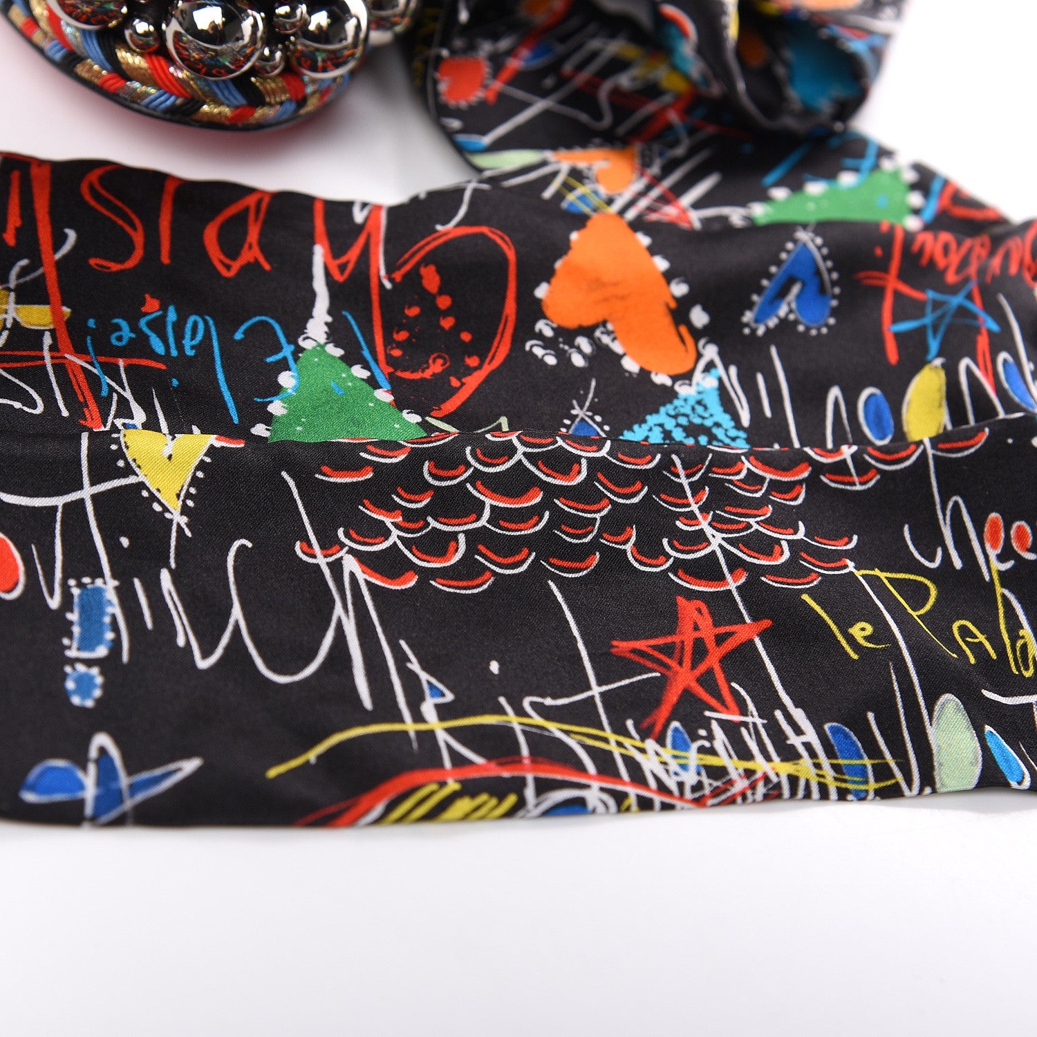 Christian Louboutin Patent Crepe Satin Loubitag Levantine 120 Wedge Sandals 36 Black 11 of 11