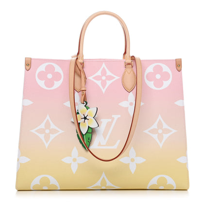 Louis Vuitton Monogram Giant By The Pool Onthego GM Light Pink 3 of 23