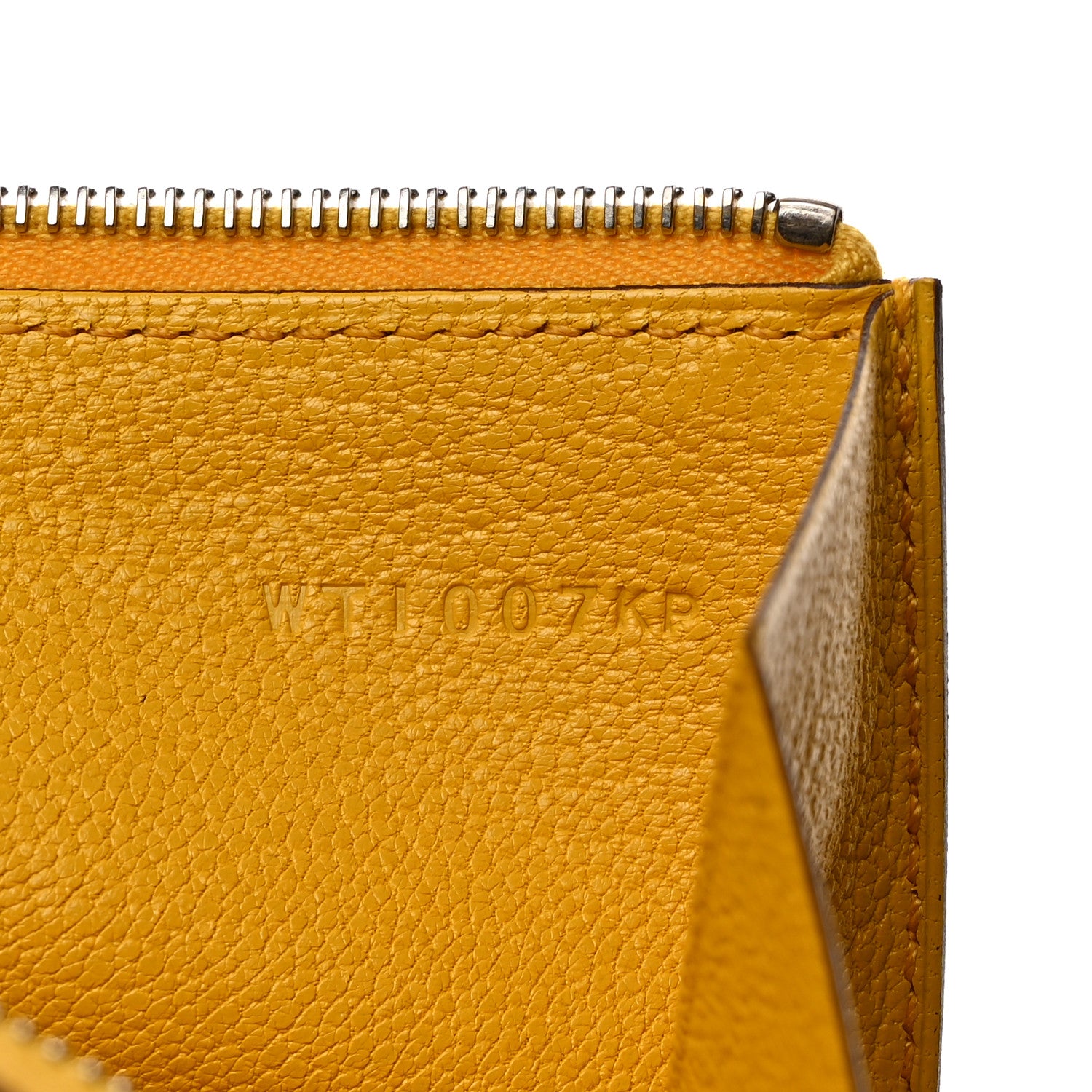 Hermes Chevre Mysore Bearn Gusset Wallet Sun 7 of 8