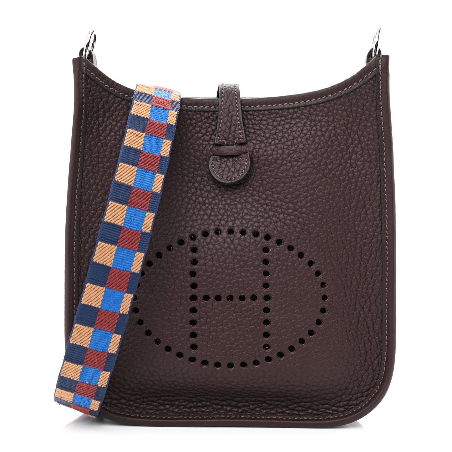 Taurillon Clemence Maxi Quadrille Evelyne TPM Rouge Sellier Bleu Bill Biscuit Rouge H