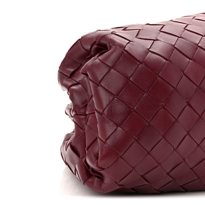 Bottega Veneta Nappa Maxi Intrecciato The Pouch Oversized Clutch Bordeaux 9 of 10