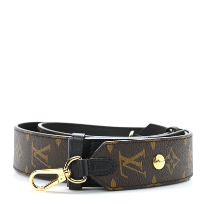 Louis Vuitton Monogram Adjustable Bandouliere Shoulder Strap Black 2 of 10
