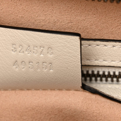 Gucci Vintage Calfskin Matelasse Medium GG Marmont Slim Tote White 7 of 11