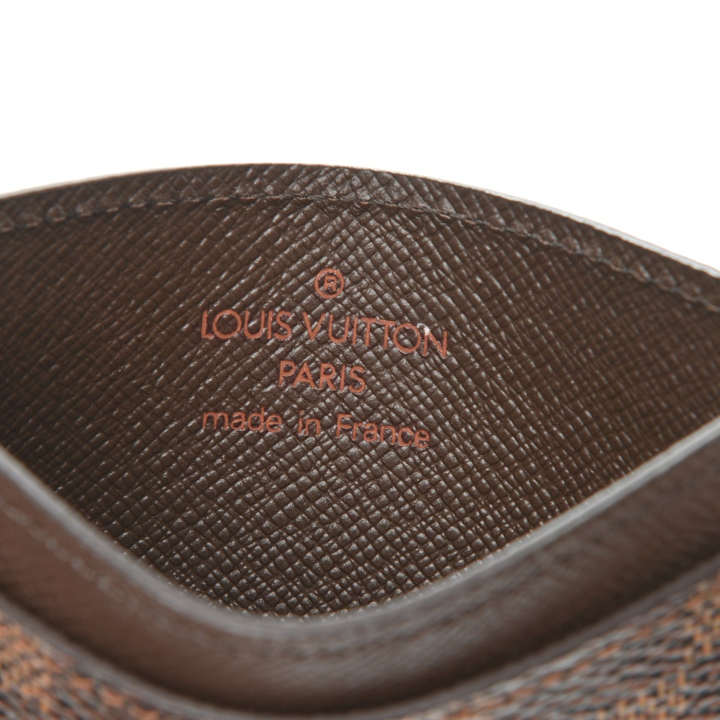 Damier Ebene Card Holder