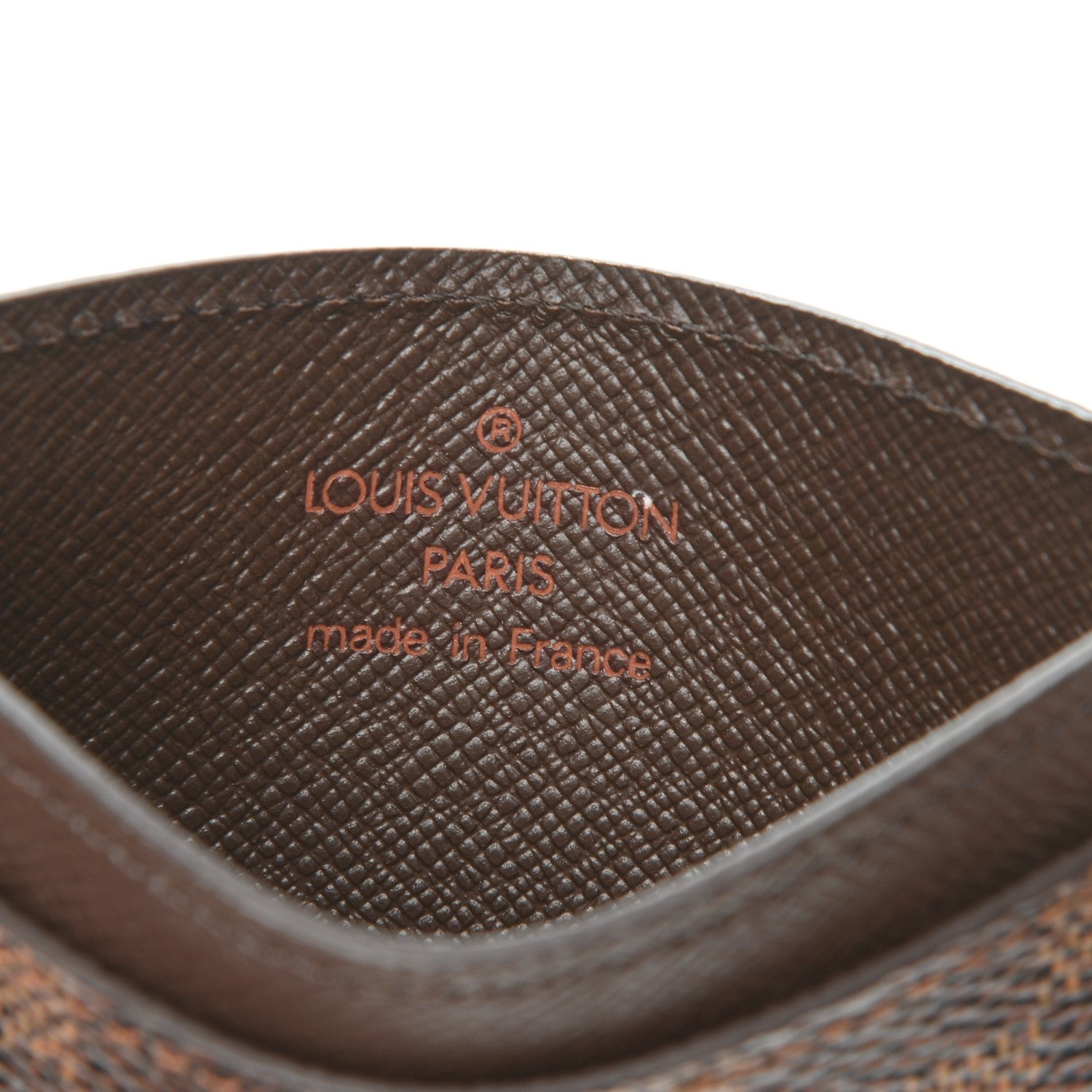 Louis Vuitton Damier Ebene Card Holder 6 of 6