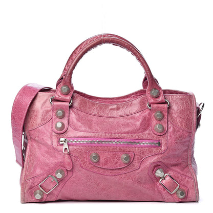 Balenciaga Agneau Giant 21 Silver Hardware City Bubblegum 1 of 16