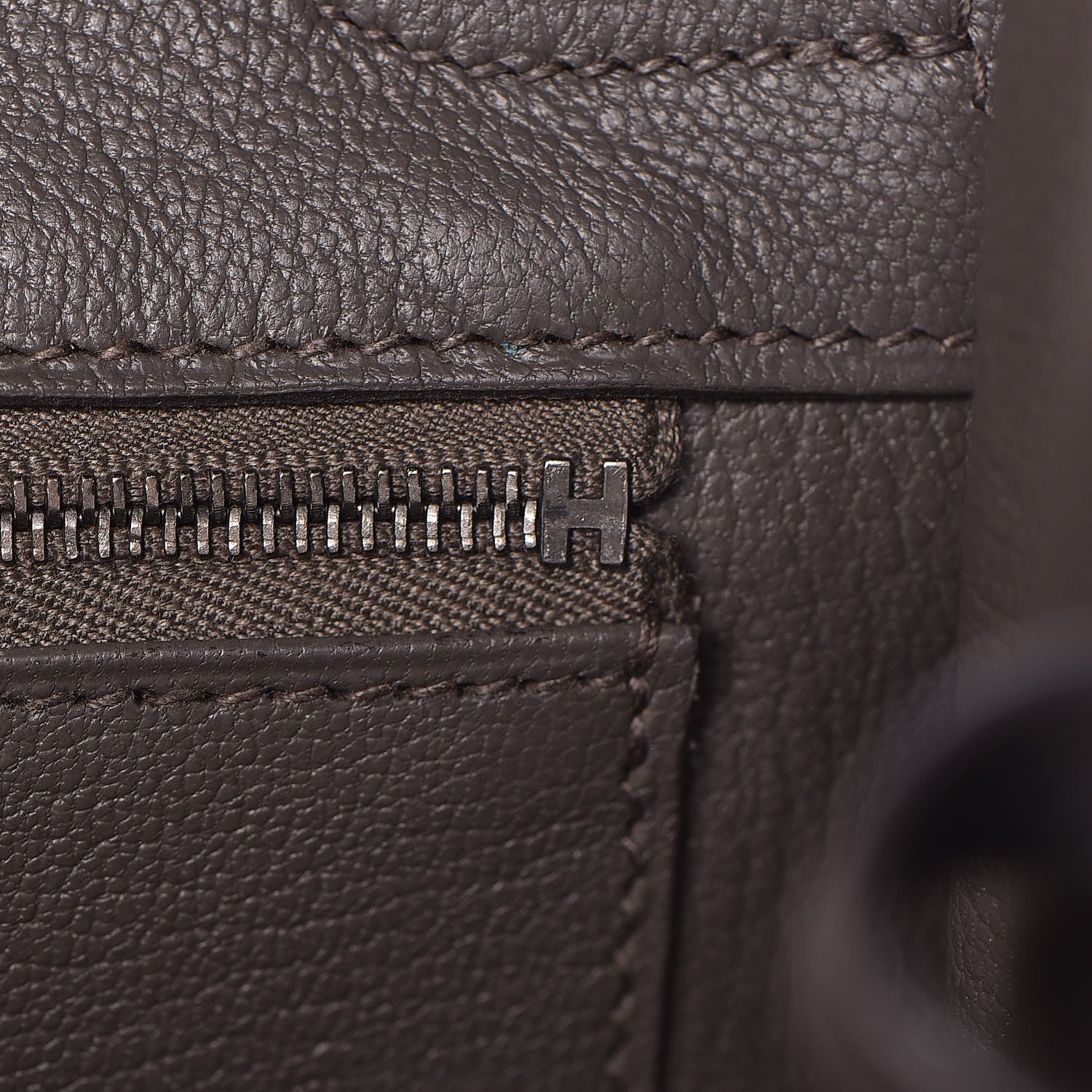 Hermes Togo Birkin 30 Etain 15 of 41