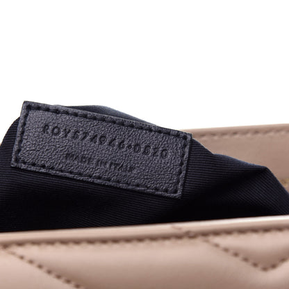 Saint Laurent Calfskin Y Quilted Monogram Medium Loulou Chain Satchel Dark Beige 9 of 11