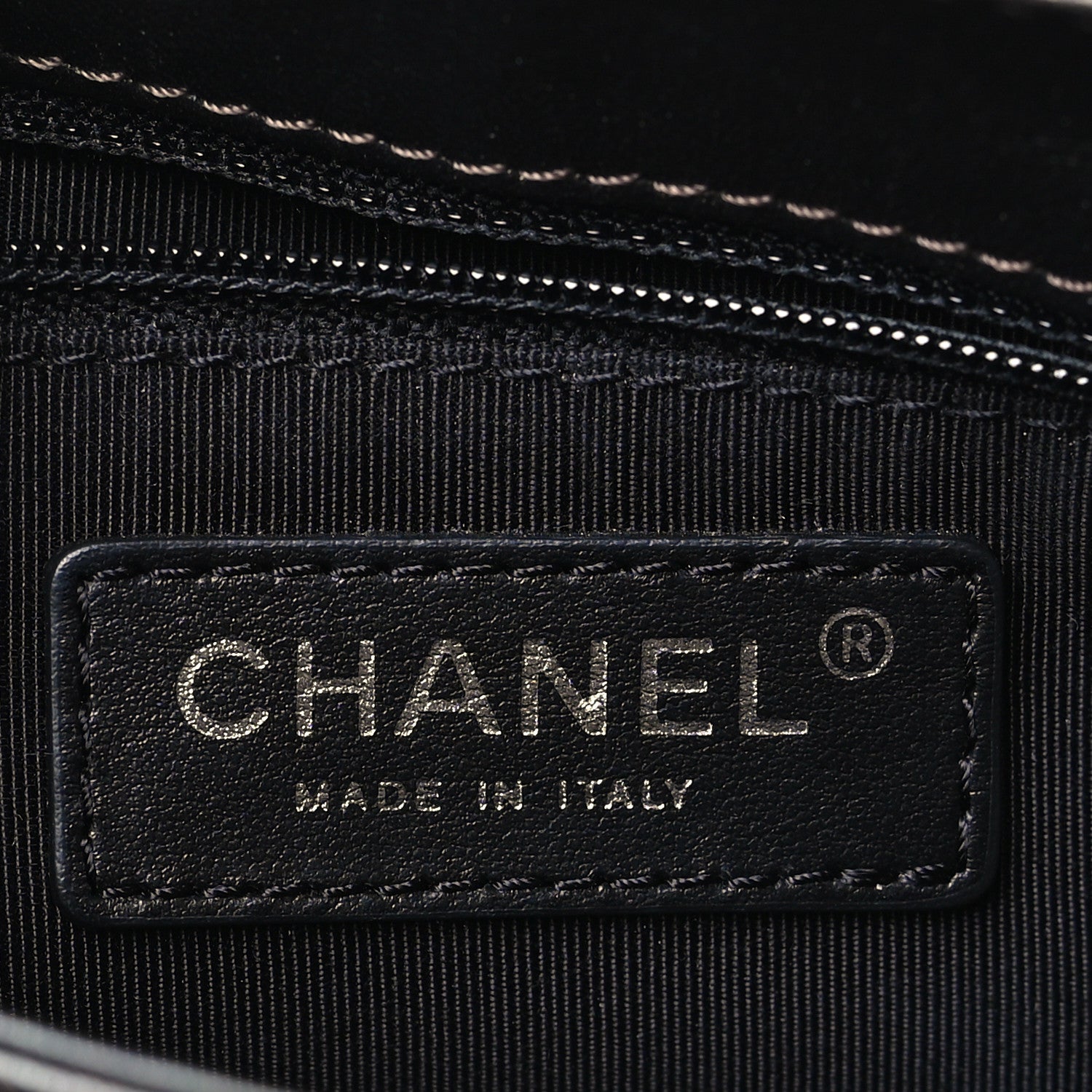 Chanel Metallic Goatskin Quilted Small Rock In Rome Flap Charcoal 5 of 8