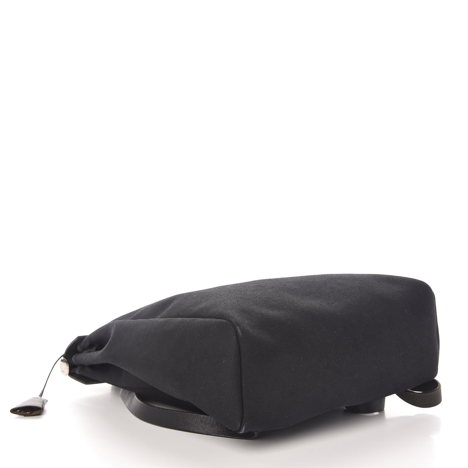 Hermes Toile Vache Calfskin Herbag 30 PM Backpack Black 4 of 15