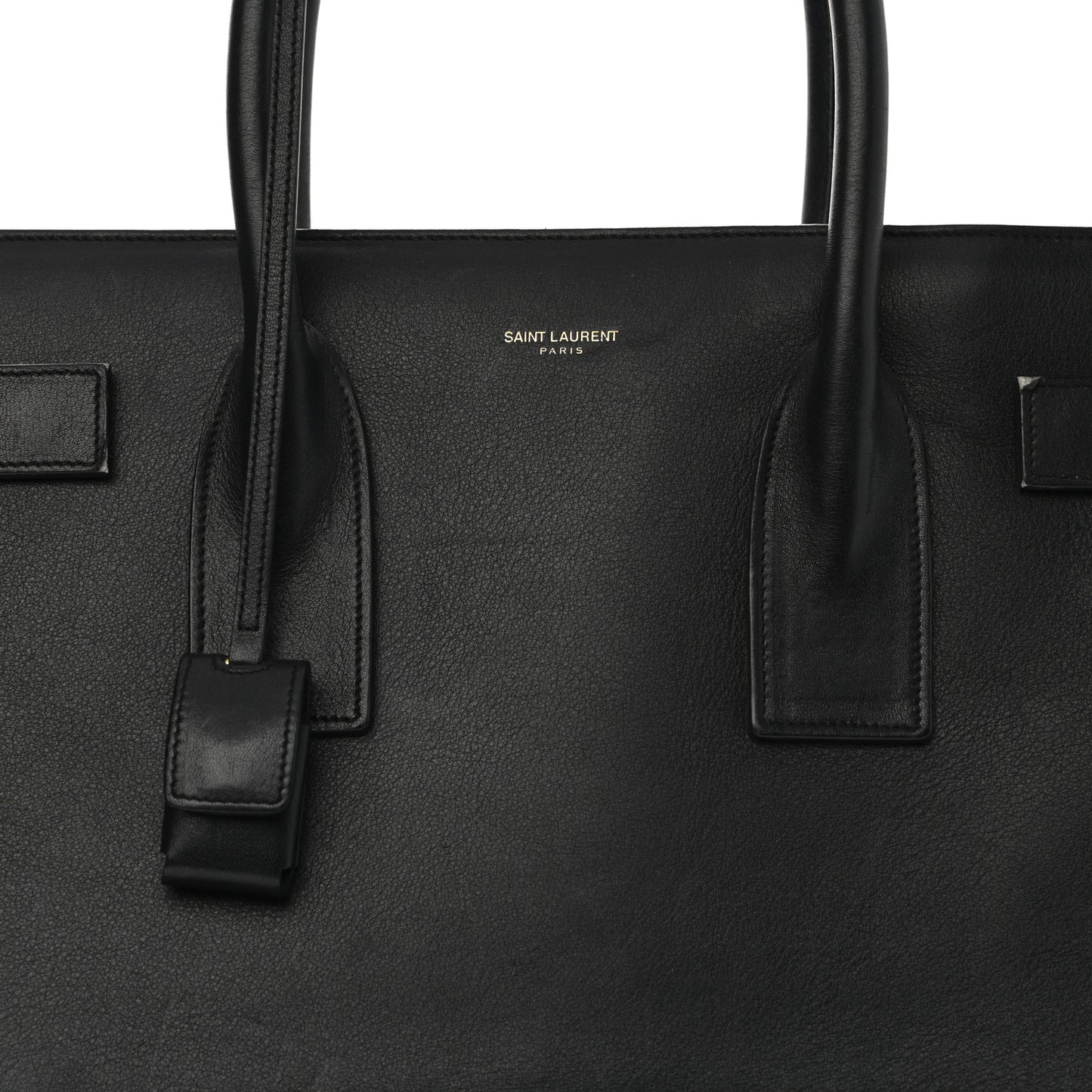 Calfskin Large Sac De Jour Carryall Black