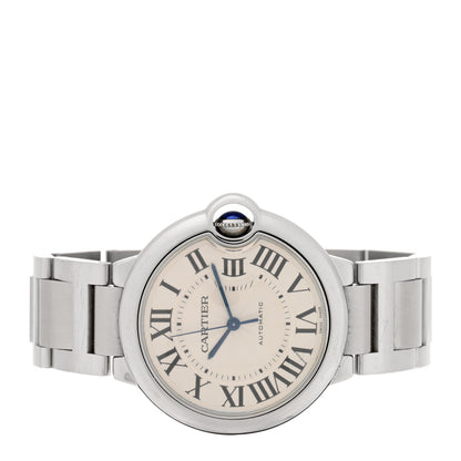 Cartier Stainless Steel 36mm Ballon Bleu De Cartier Automatic Watch 2 of 5