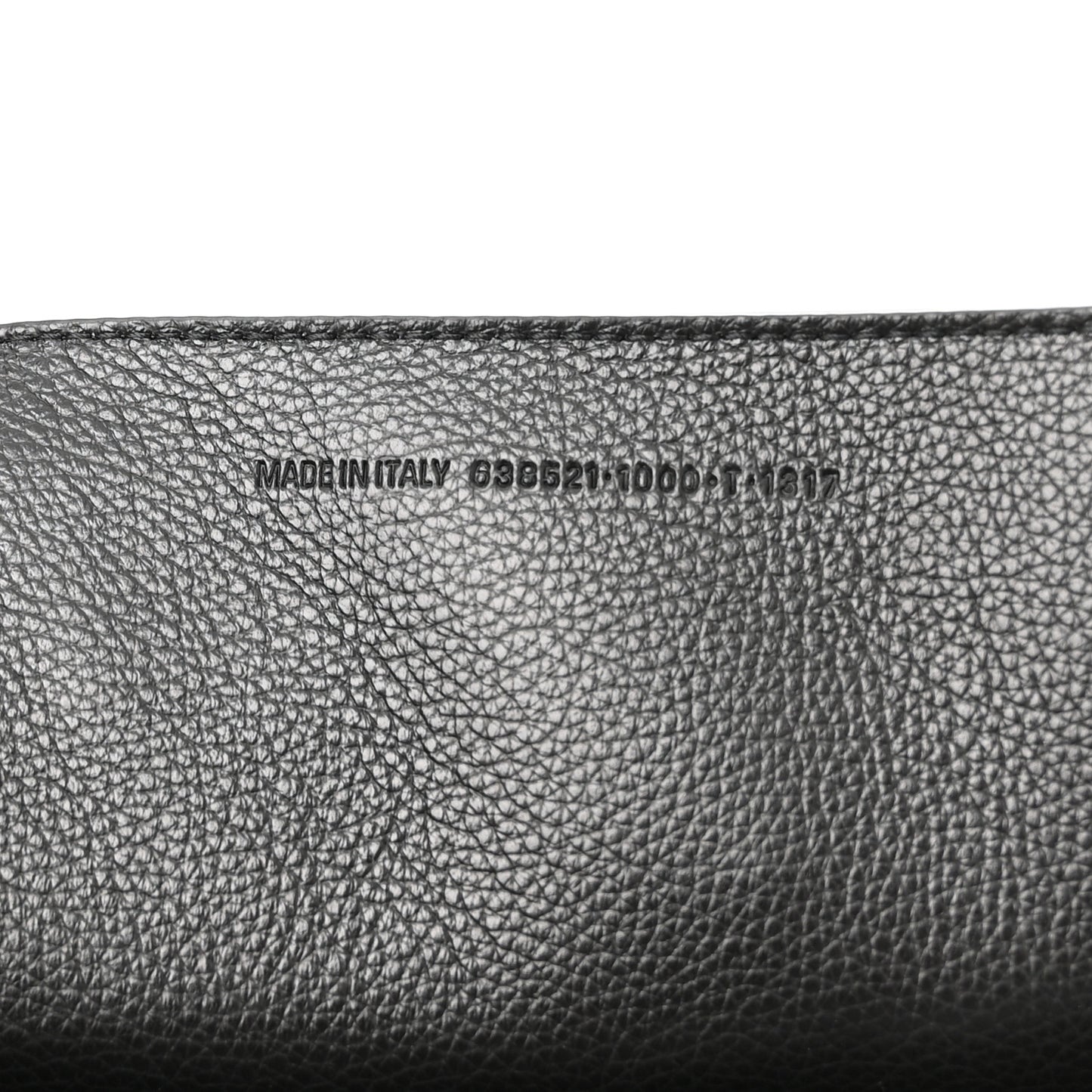 Grained Calfskin Neo Classic Black Hardware S City Black