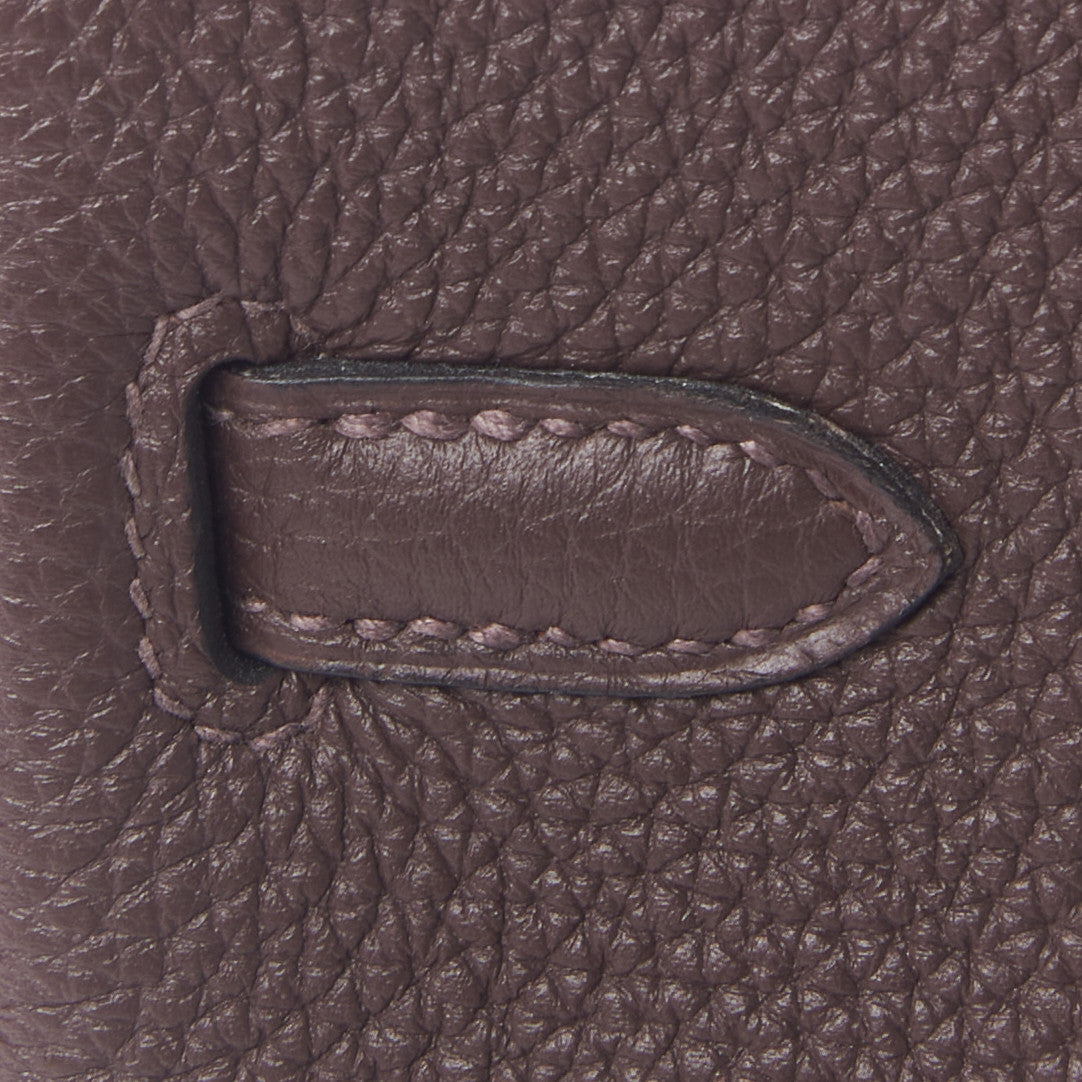 Togo Birkin 25 Chocolate