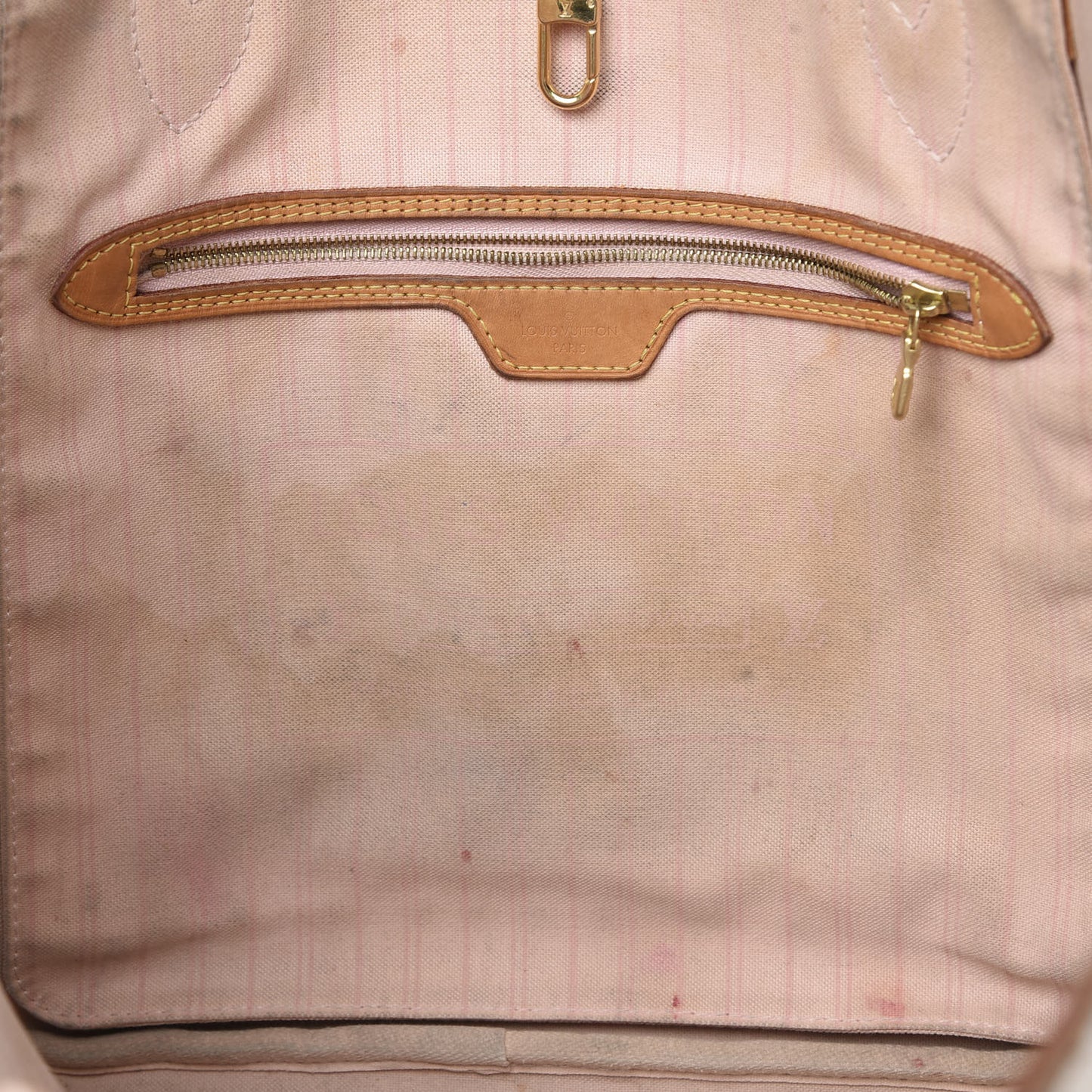 Damier Azur Neo Neverfull MM Rose Ballerine