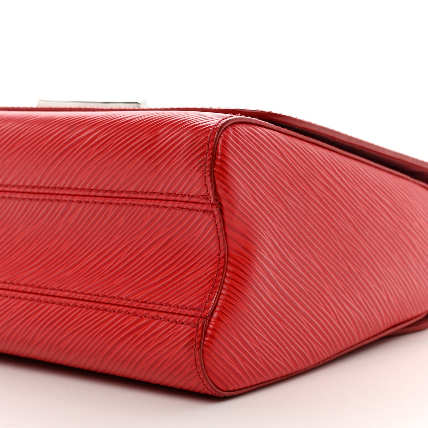 Epi Twist Shoulder Bag MM Coquelicot