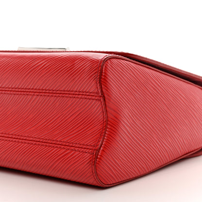 Louis Vuitton Epi Twist Shoulder Bag MM Coquelicot 9 of 11