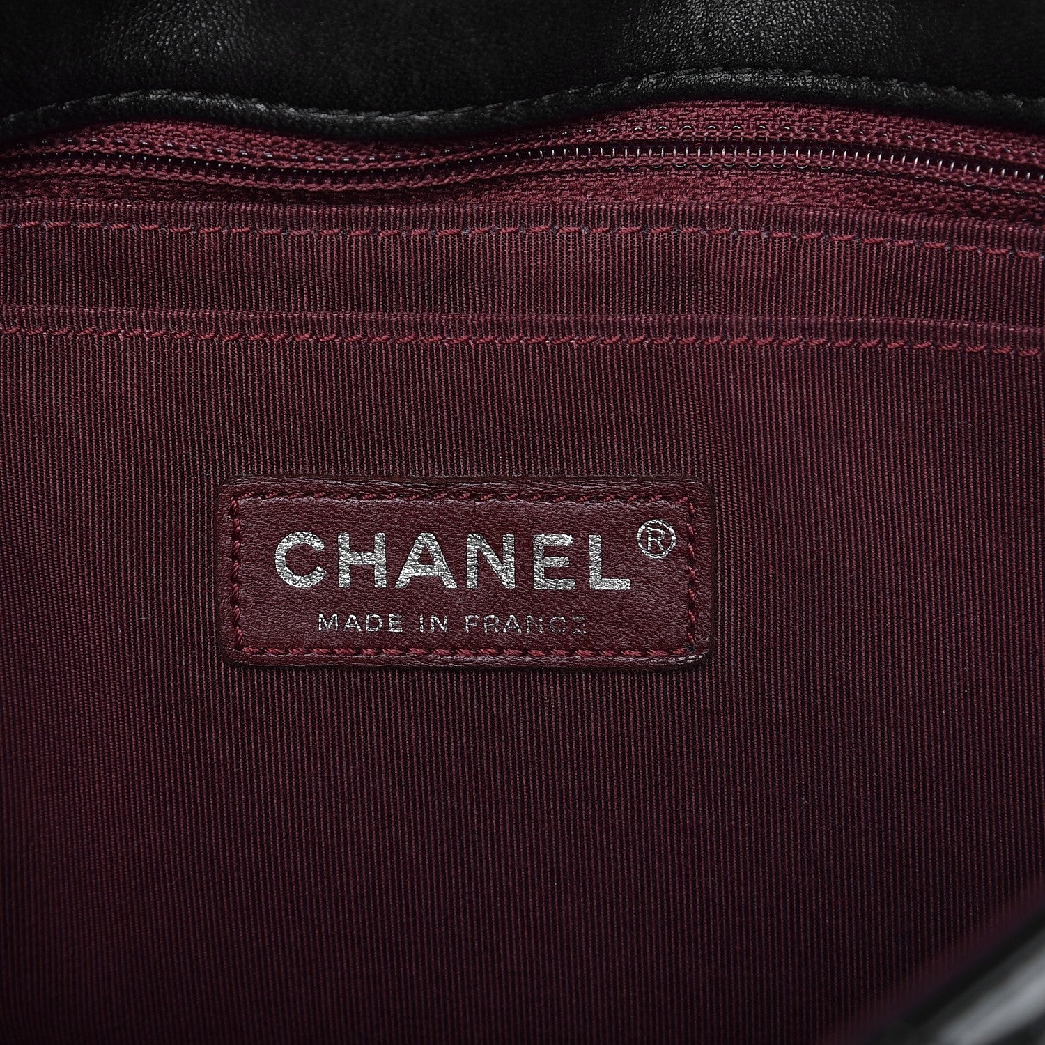 Chanel Patent Quilted Secret Label Medium Flap Black 7 of 10