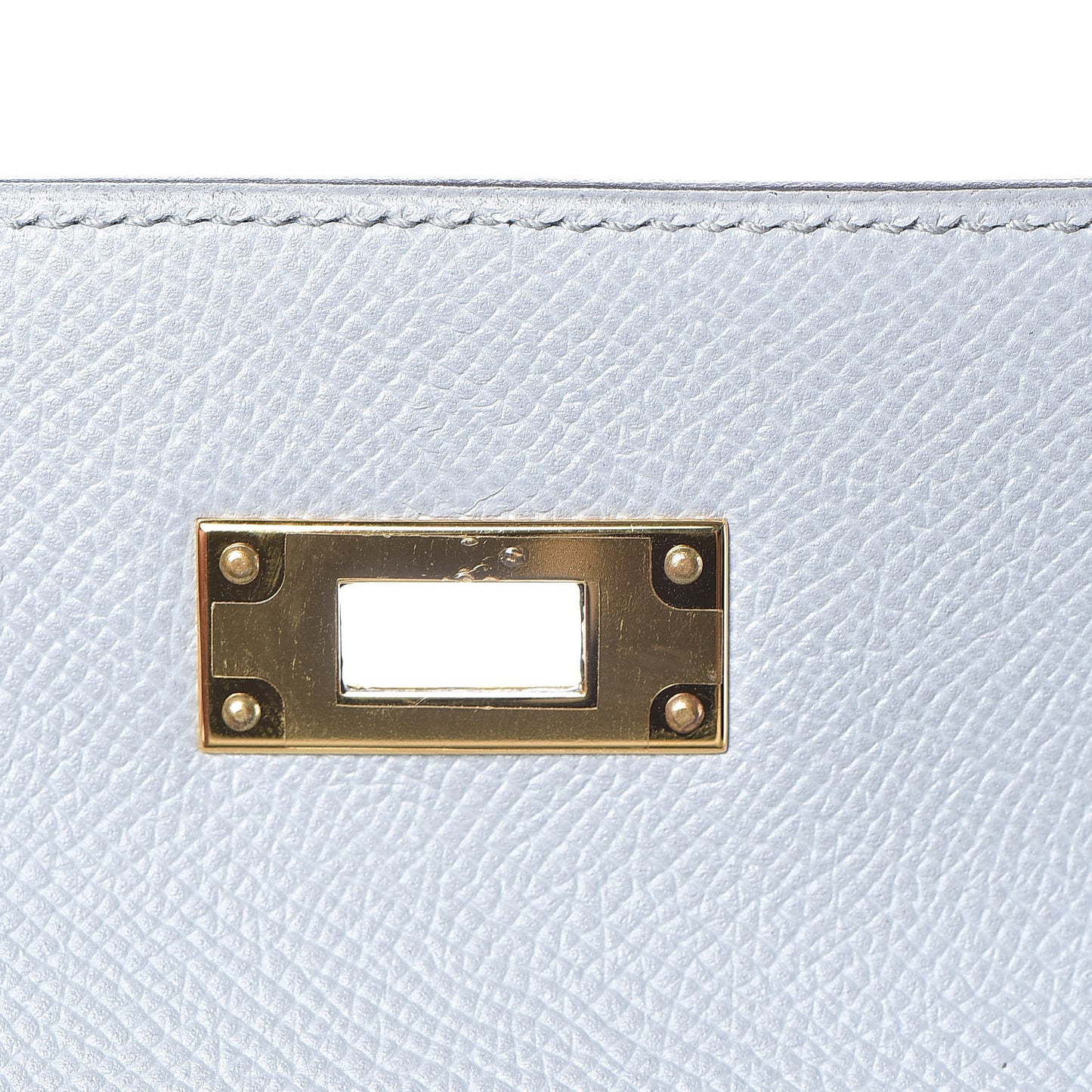 Epsom Kelly Sellier 28 Bleu Glacier