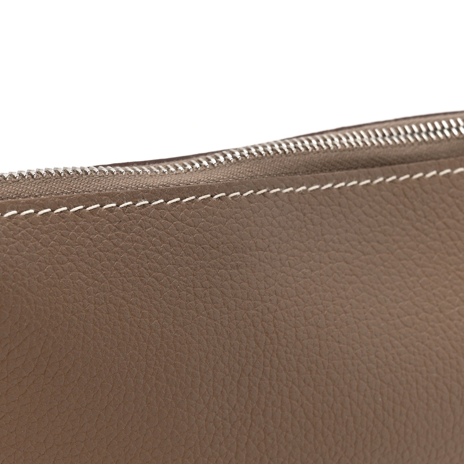 Hermes Evercolor Chaine d'Ancre Zipengo Pochette To Go Etoupe 11 of 11