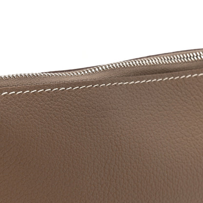 Hermes Evercolor Chaine d'Ancre Zipengo Pochette To Go Etoupe 11 of 11