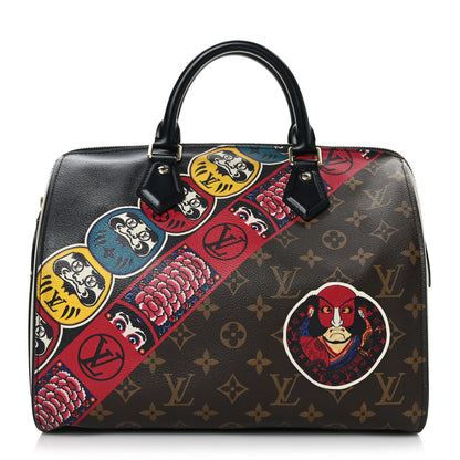 Louis Vuitton Monogram Kabuki Speedy 30 1 of 10