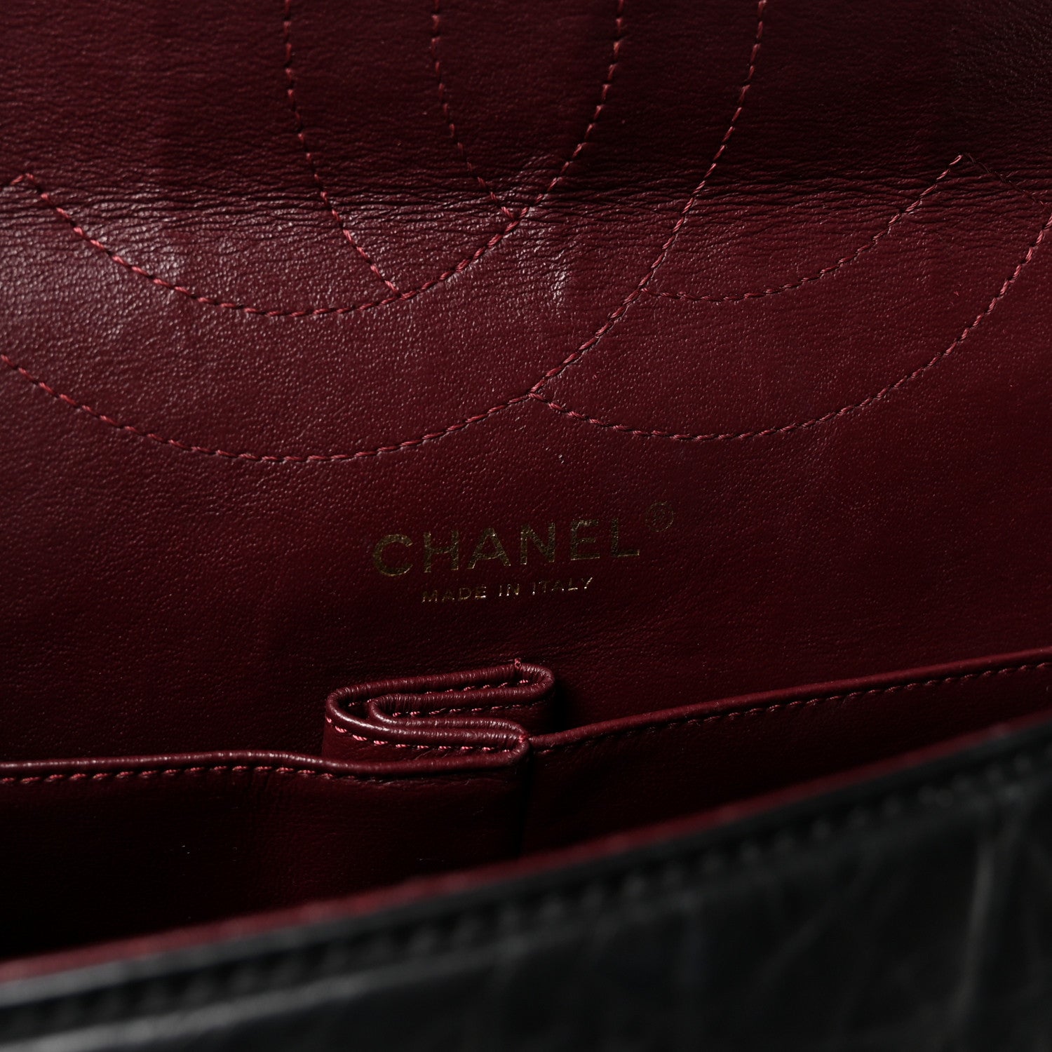 Chanel Aged Calfskin Quilted 2.55 Reissue 227 Flap Black 6 of 10