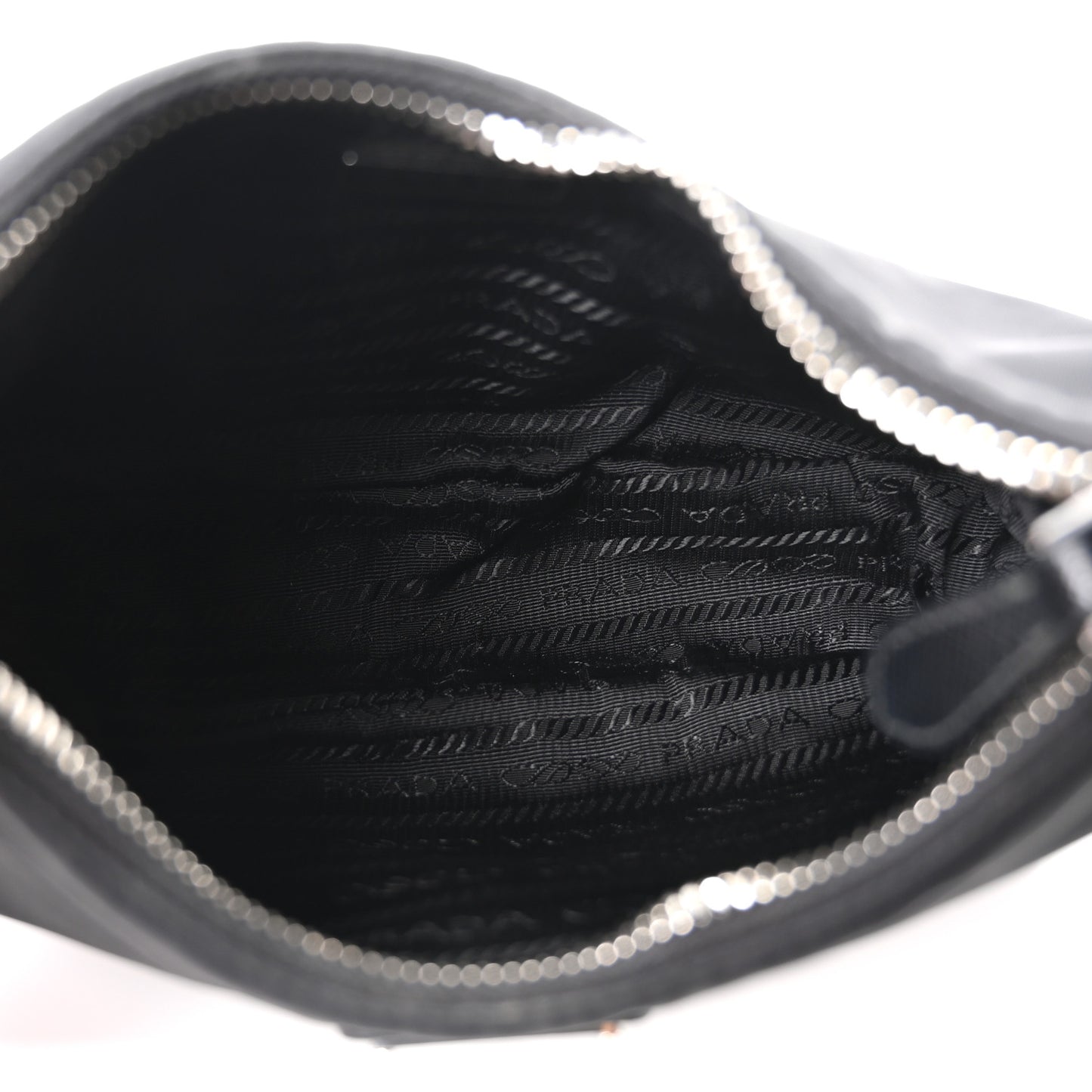 Re-Nylon Saffiano Re-Edition 2005 Shoulder Bag Black
