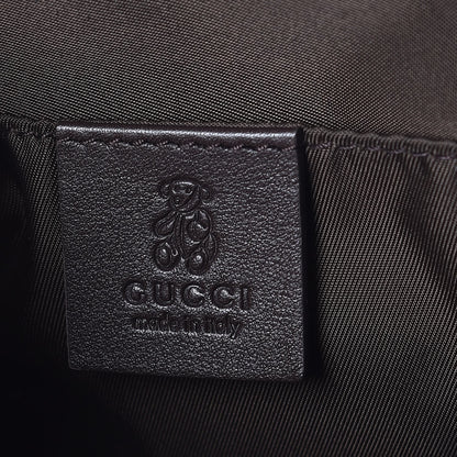 Gucci Children's Monogram GG Web Mini Tote Dark Brown 6 of 7