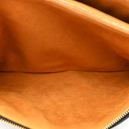 Louis Vuitton Lambskin Embossed Monogram Coussin MM Black 7 of 10