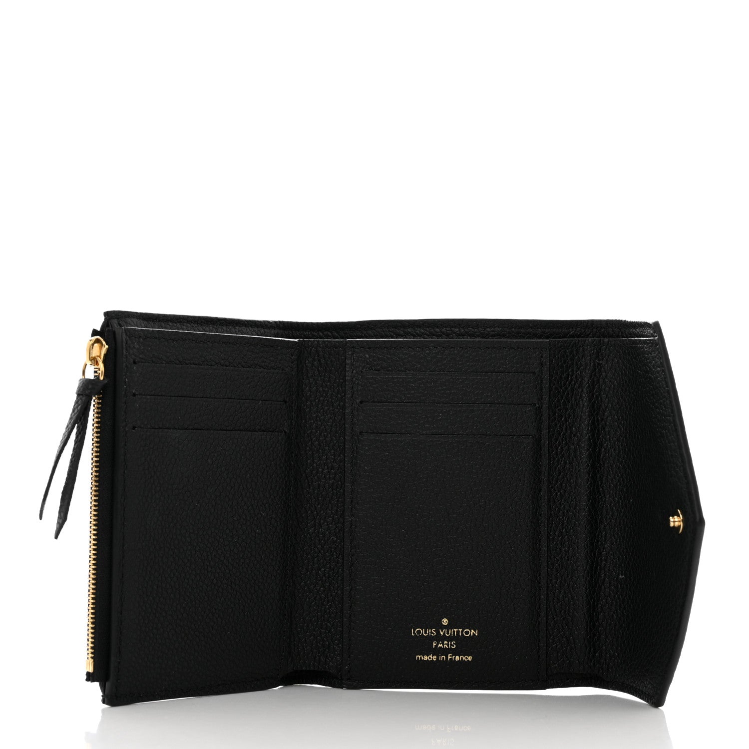 Louis Vuitton Empreinte Victorine Wallet Black 5 of 7