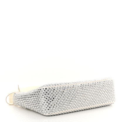 Prada Satin Crystal Mini Re-Edition 2000 Bag White 4 of 11