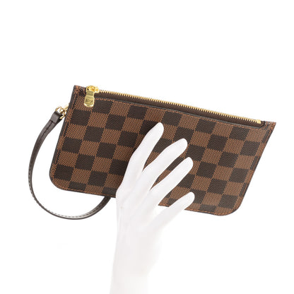 Louis Vuitton Damier Ebene Neverfull PM Pochette 2 of 7