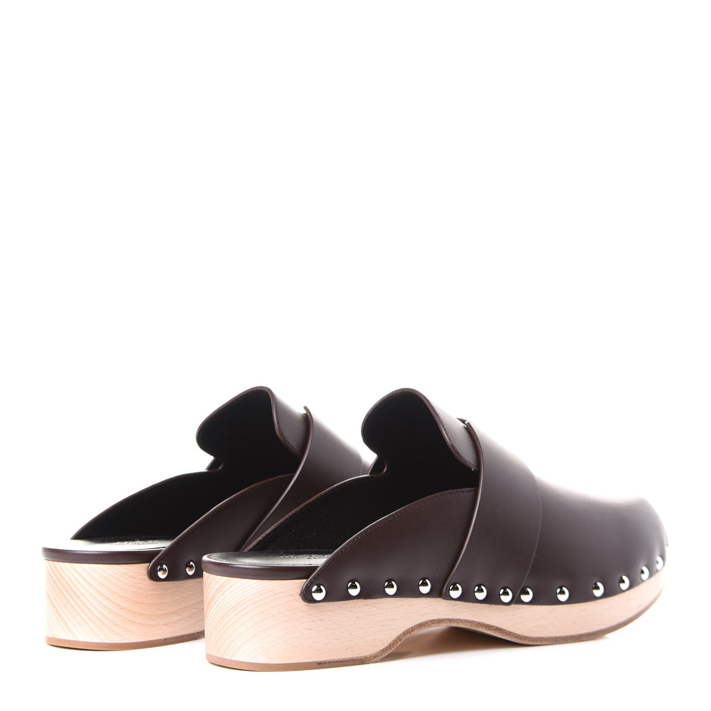 Calfskin Calya Mules 39 Cafe