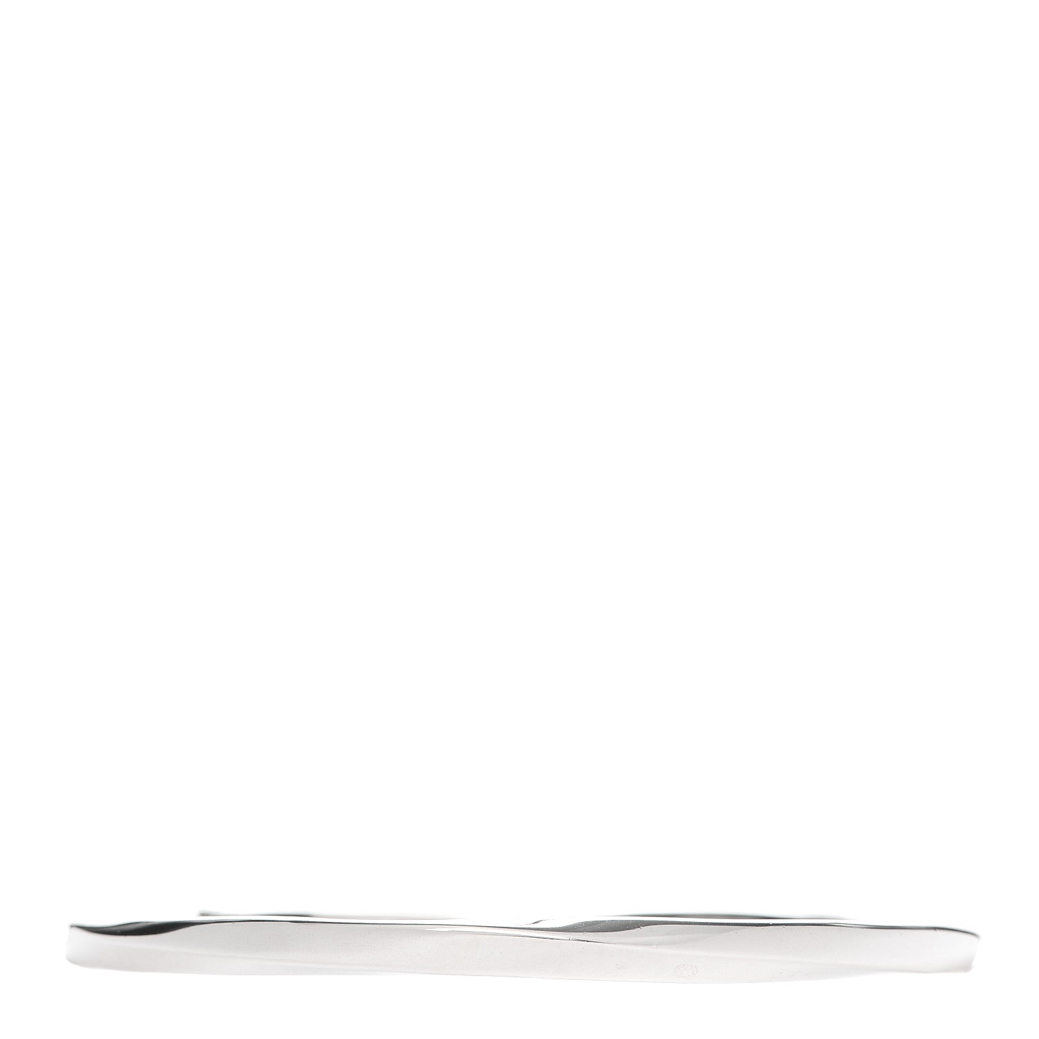 Tiffany Sterling Silver Twist Bangle Bracelet 1 of 4
