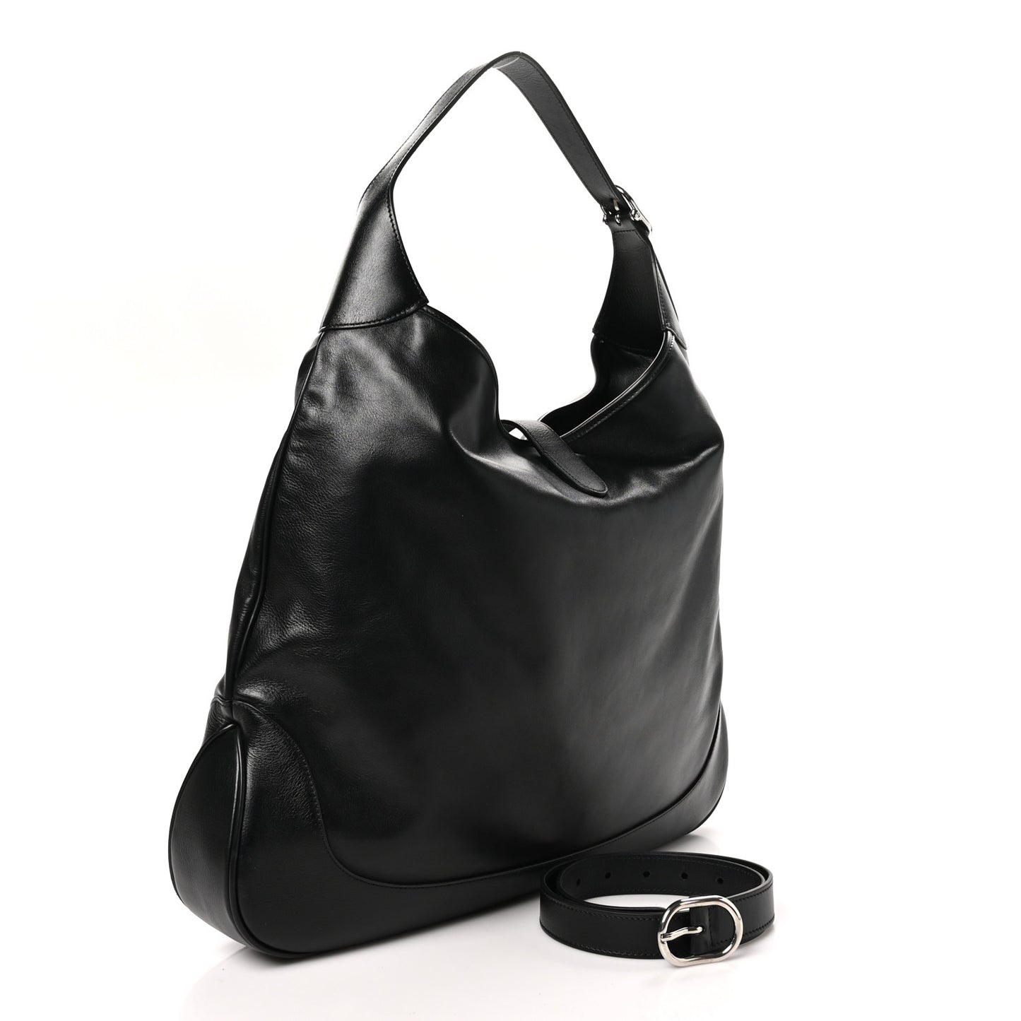 Calfskin Large Jackie 1961 Shoulder Bag Black
