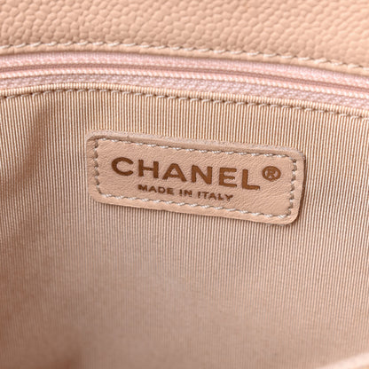 Chanel Caviar Quilted Grand Shopping Tote GST Beige Clair 6 of 9