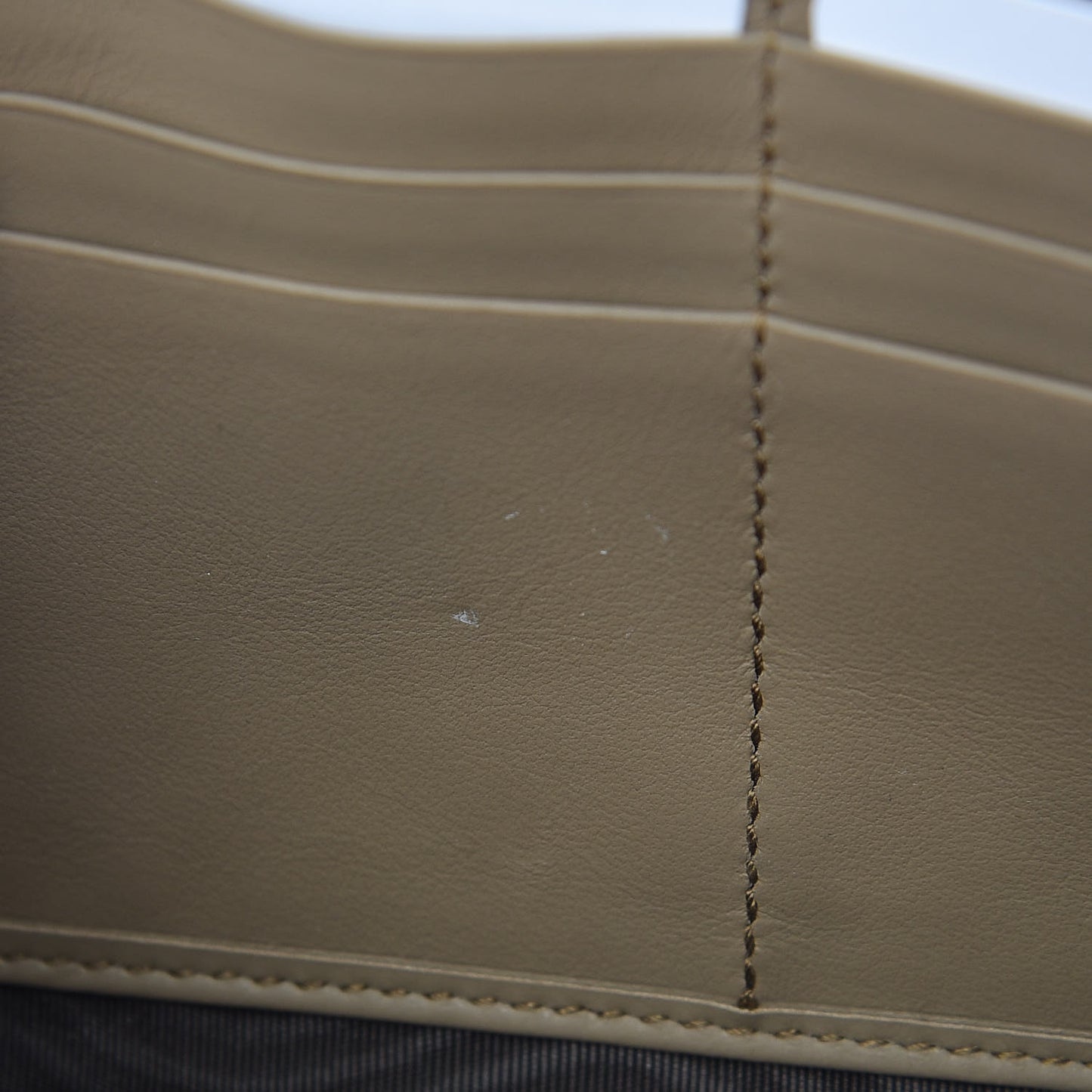 GG Supreme Monogram Mini Dionysus Chain Wallet Beige Taupe