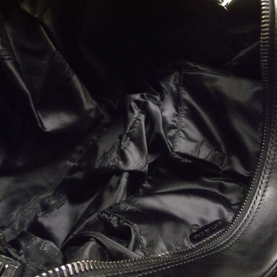 Prorsum Leather Studded Knight Satchel Black