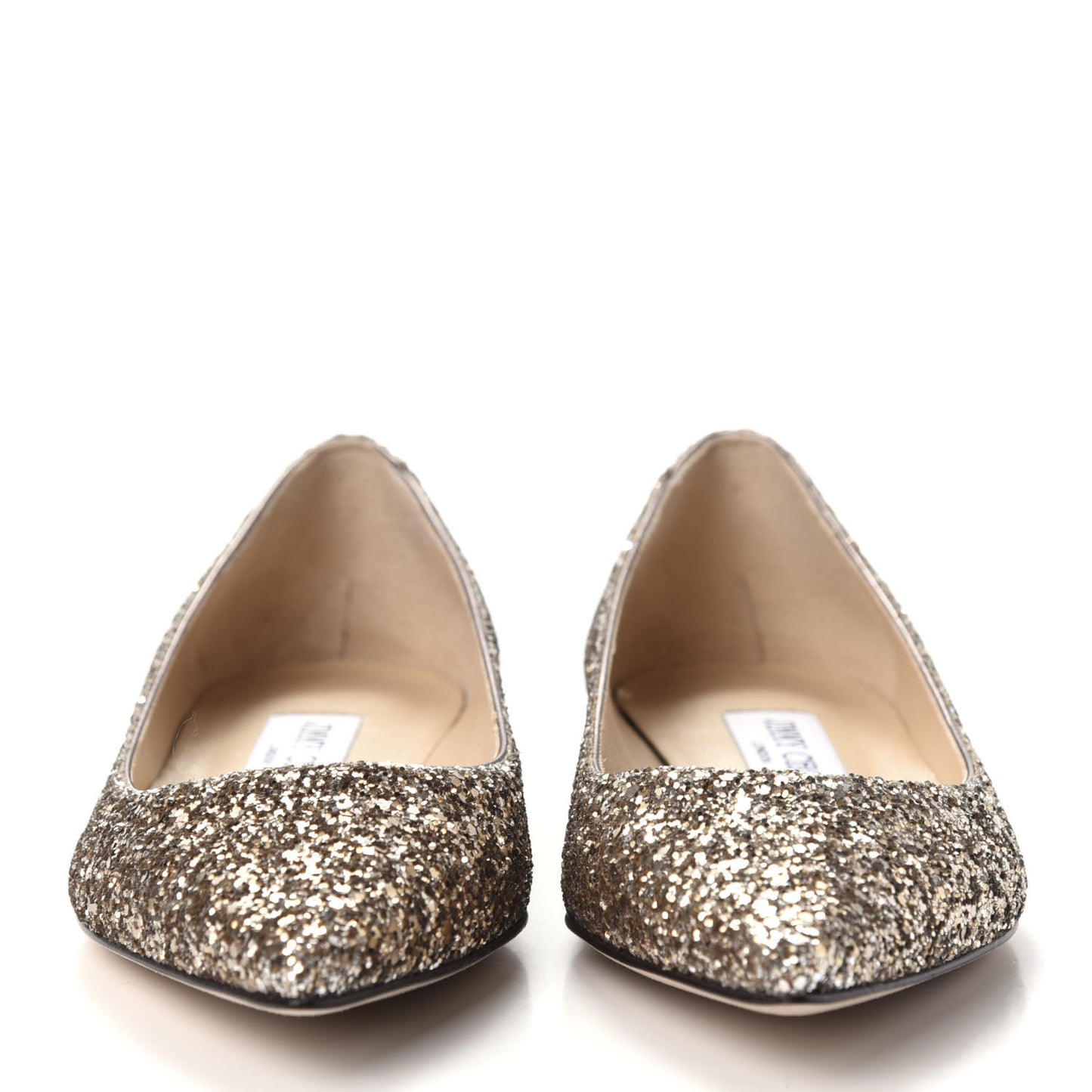 Glitter Alina Flats 35 Antique Gold