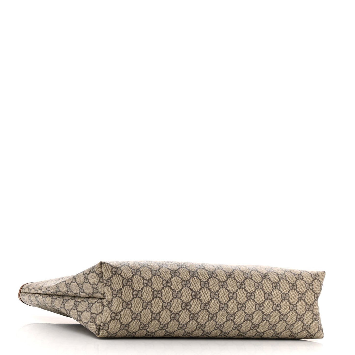 GG Plus Monogram Medium Signature Web Loop Tote Brown