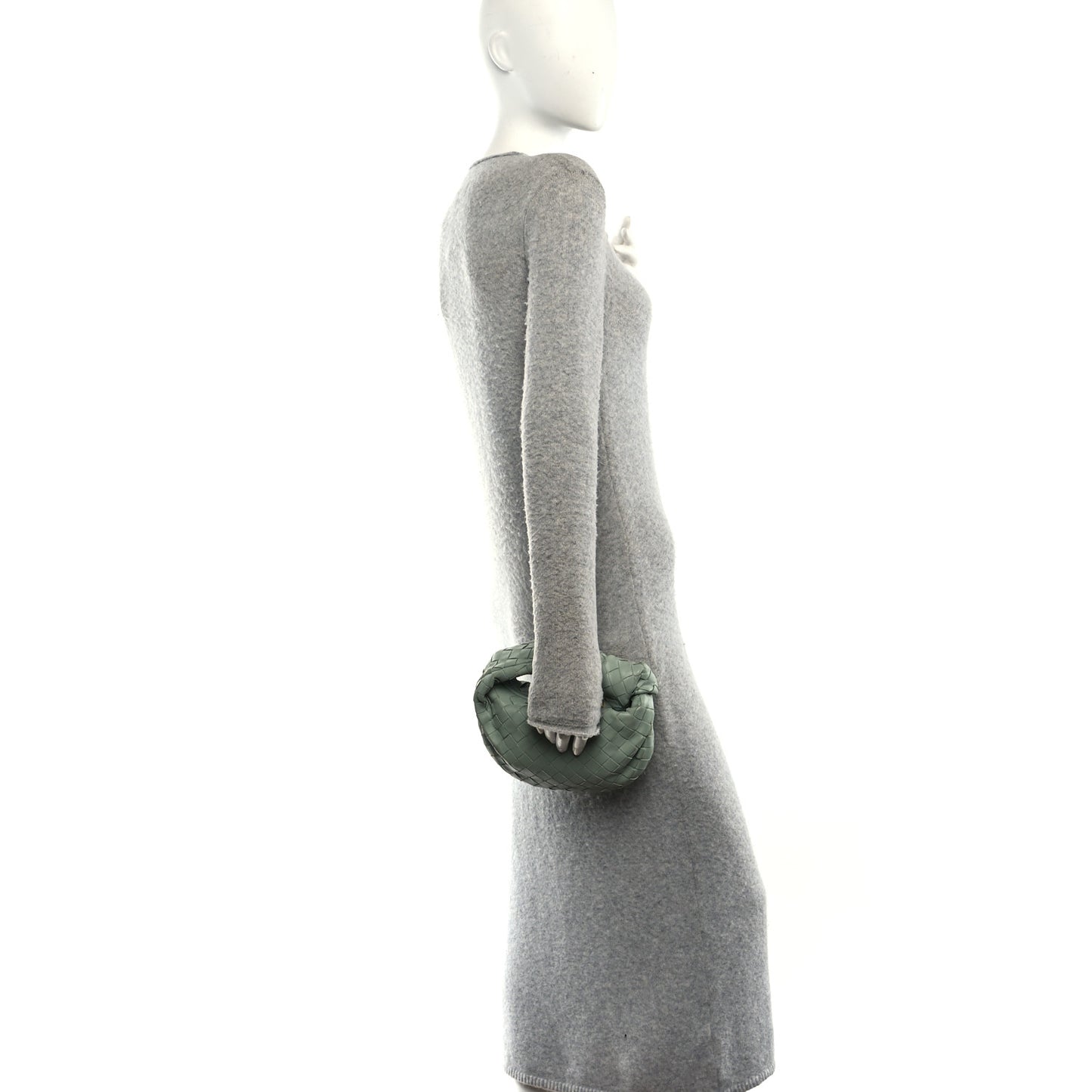 Nappa Intrecciato Mini Jodie New Sauge