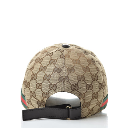 Gucci Monogram Web Baseball Hat M Beige Cocoa 4 of 7