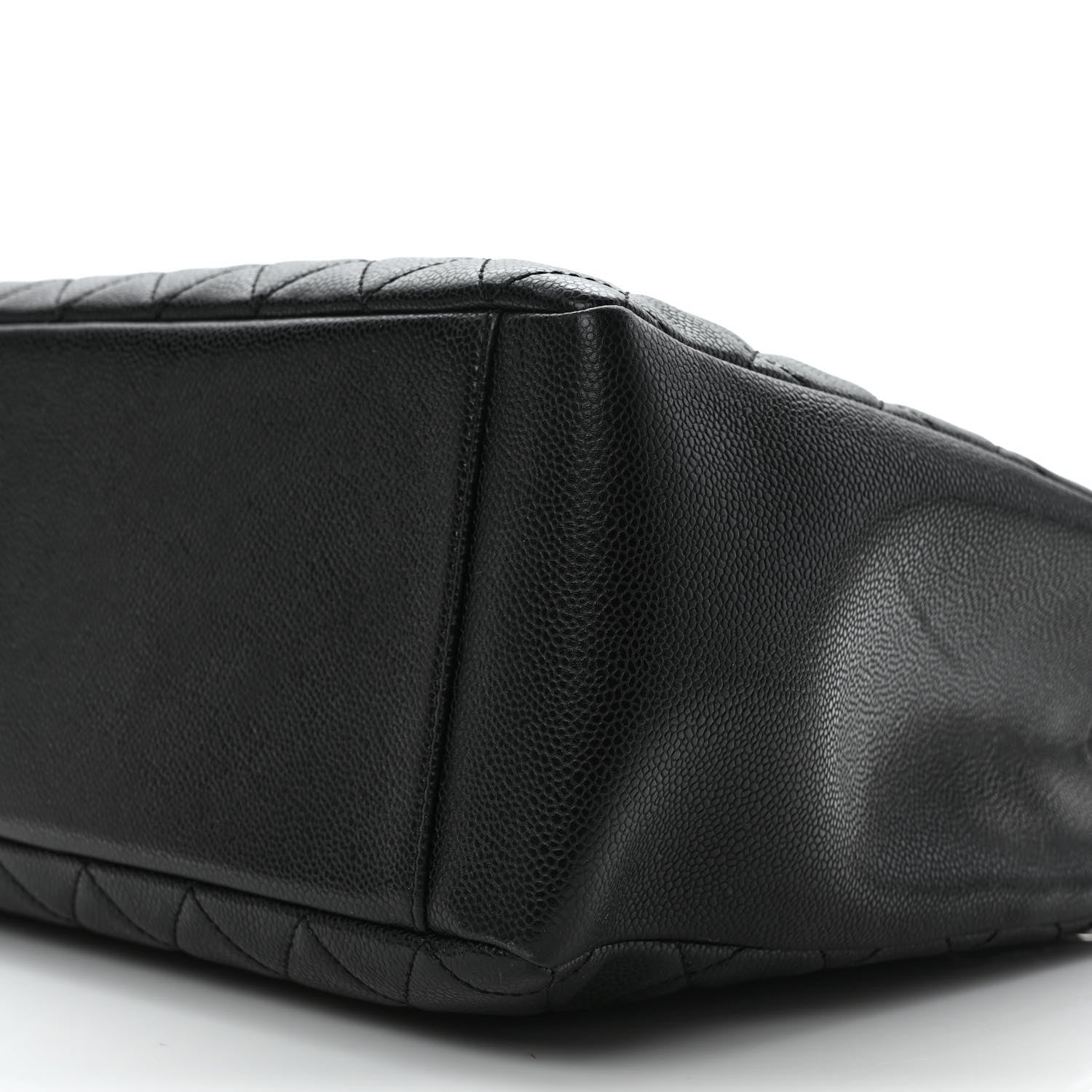 Chanel Caviar Quilted Grand Shopping Tote GST Black 9 of 11