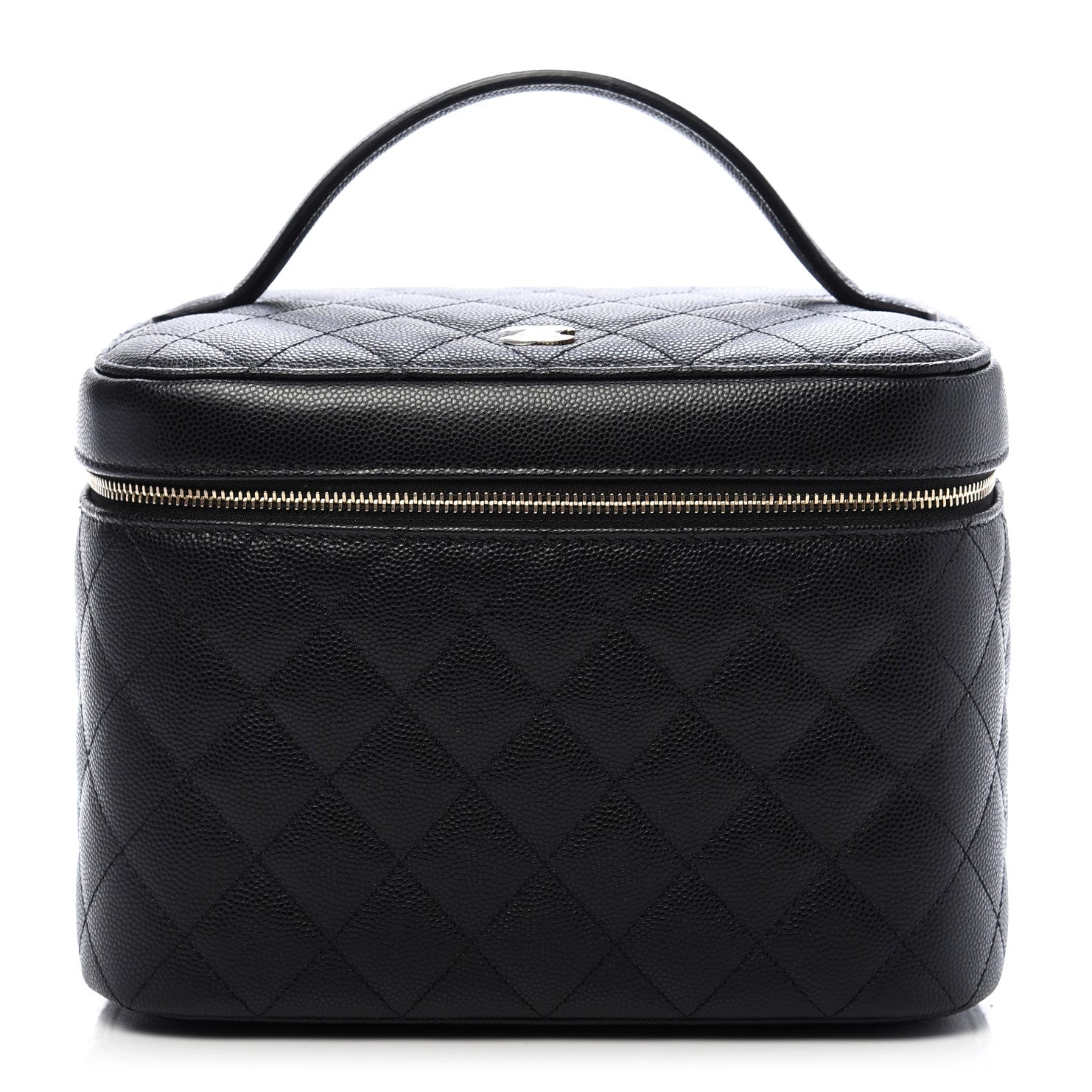 Chanel Caviar Quilted Large Vanity Pouch Black 1 of 10